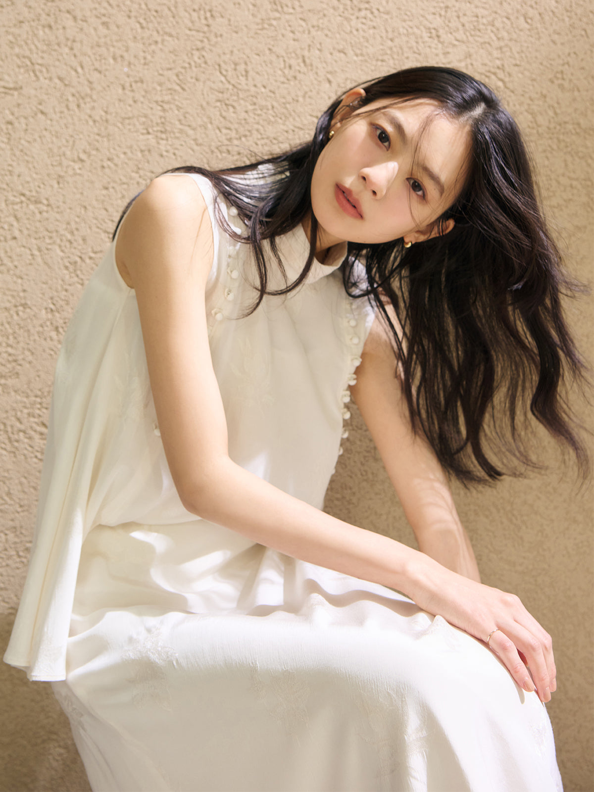 ブーケジャカードブラウス