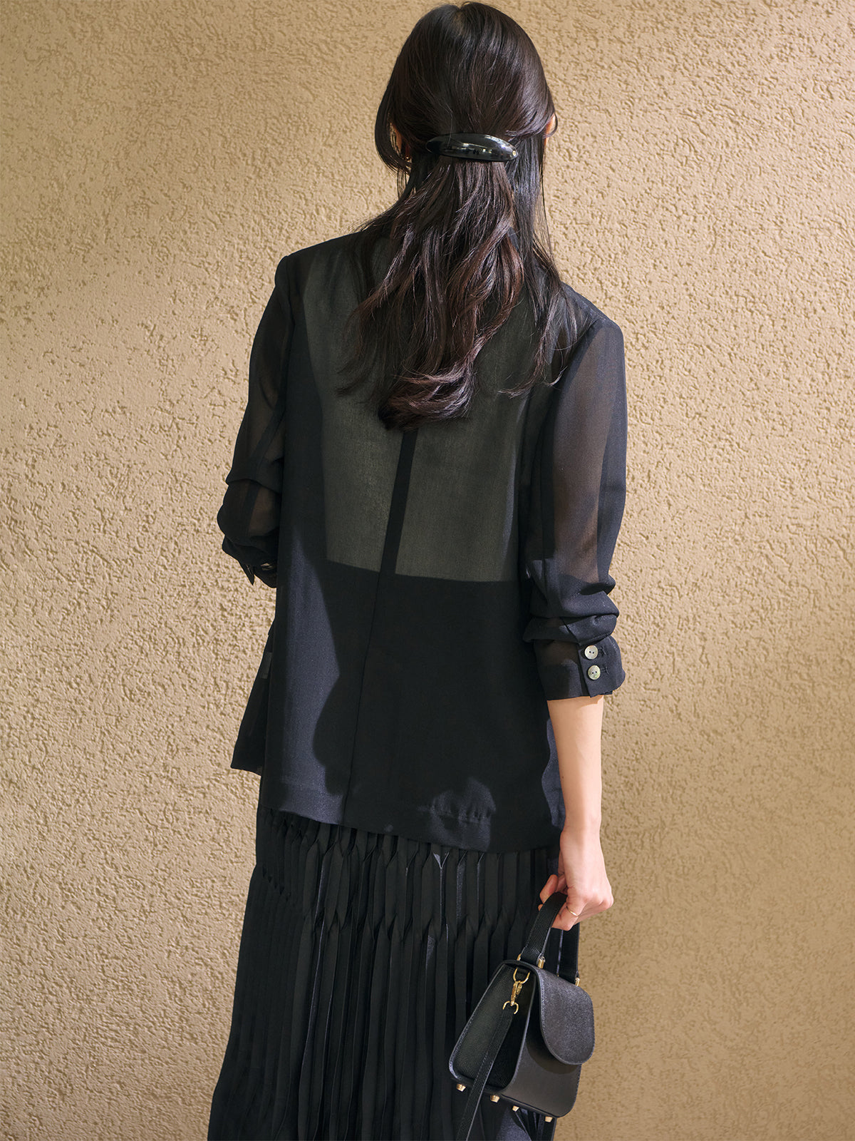 アセテートヘアバレッタ