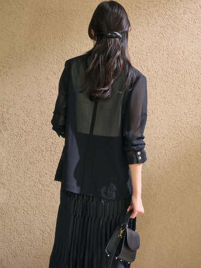 アセテートヘアバレッタ