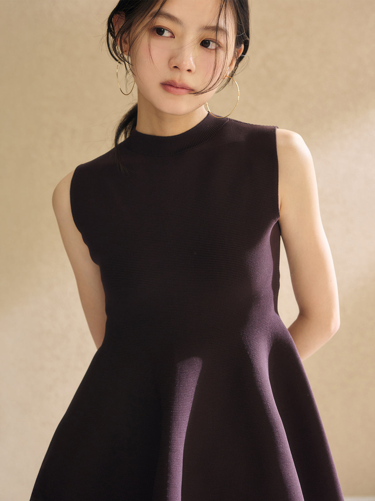 bigナローフープピアス