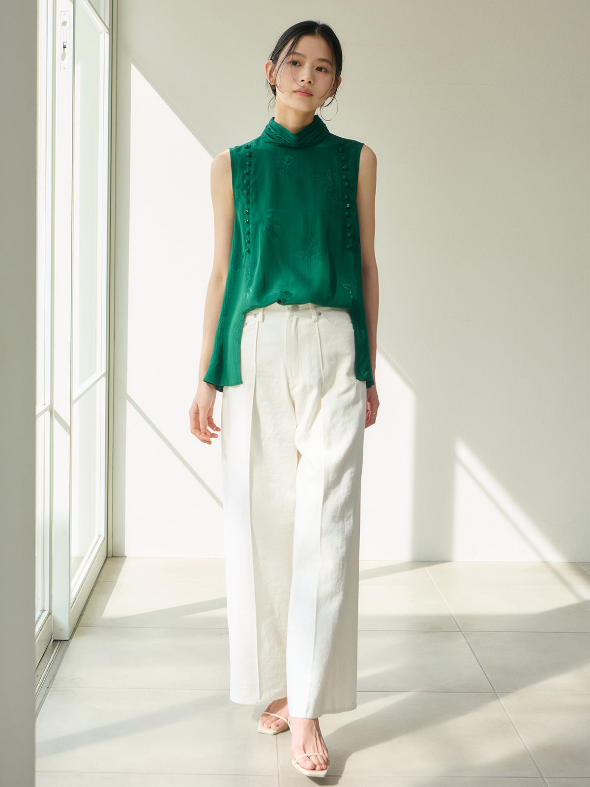 bigナローフープピアス