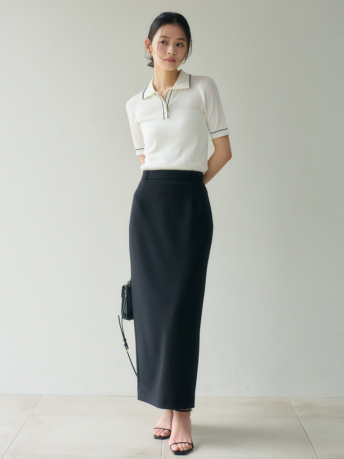 ★AMERI ホロスコープスキントップ Ameri（アメリ）の「HOROSCOPE SHEER PLEATS SKIRT（スカート）」 - WEAR