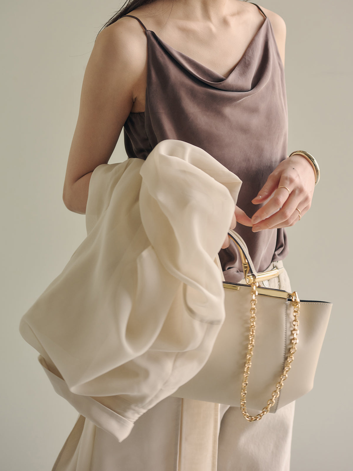 シアーロングコート