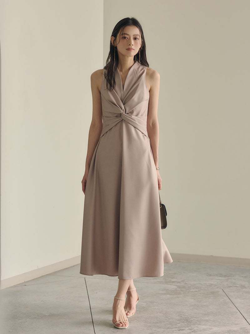 Twist Gather Dress