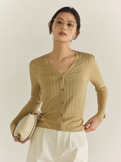 MODEL:172cm COLOR：YELLOW BEIGE SIZE:F