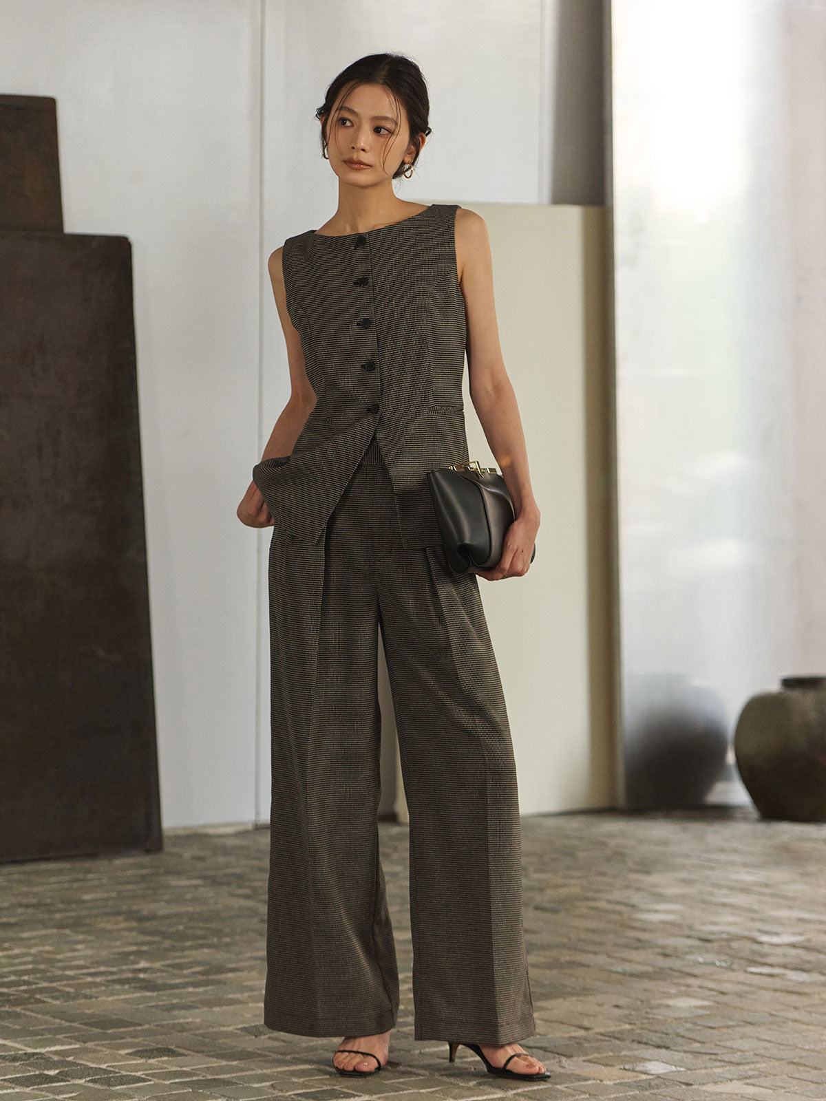 Textured Compact Gilet