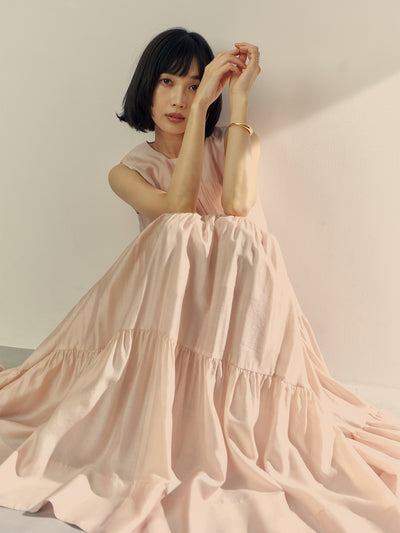 MODEL:172cm COLOR:PINK BEIGE SIZE:2