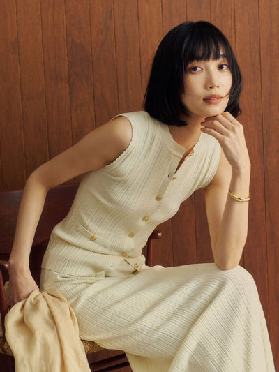 MODEL:172cm COLOR:IVORY SIZE:2