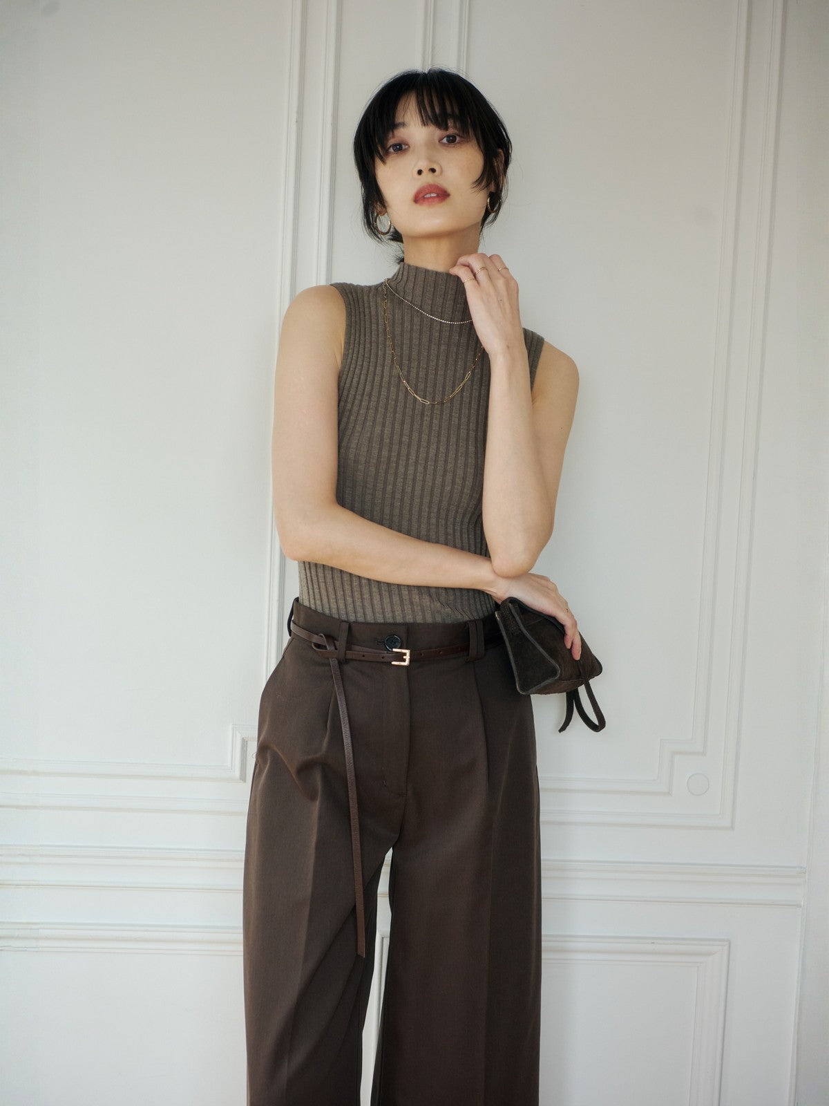 MODEL:172cm COLOR:MOCA SIZE:F