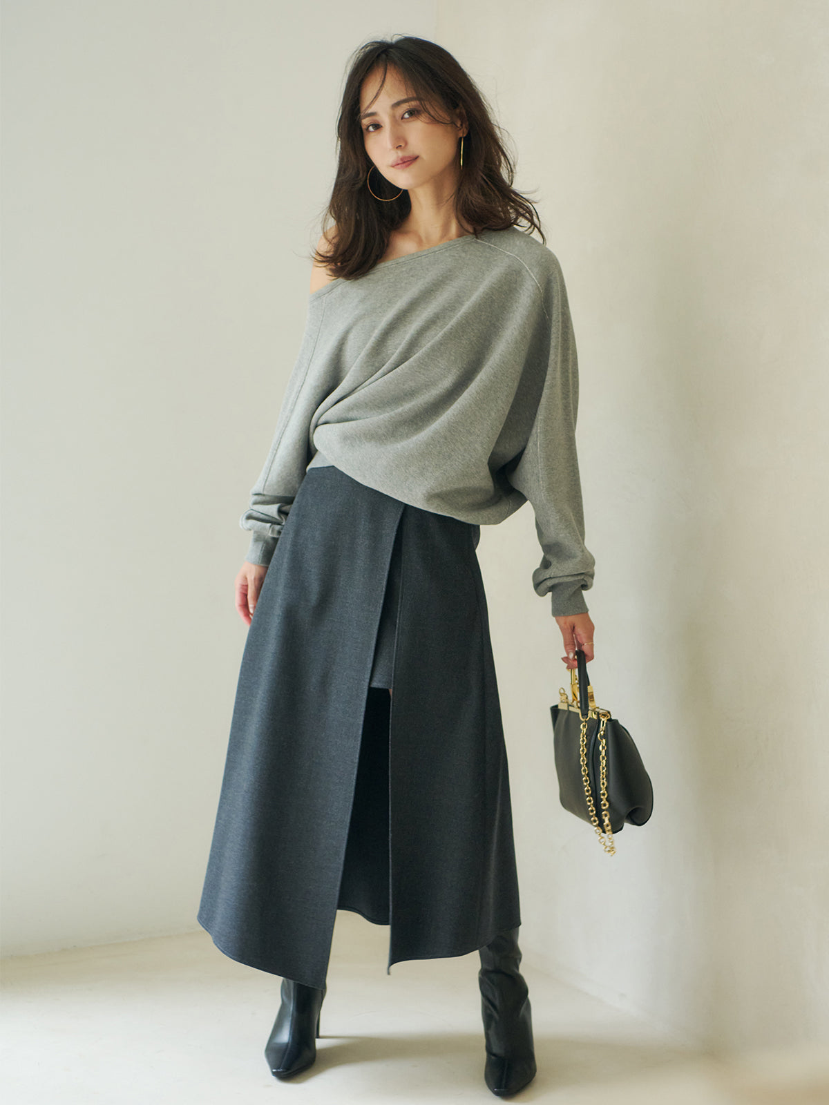 MODEL:160cm COLOR:GREY SIZE:1