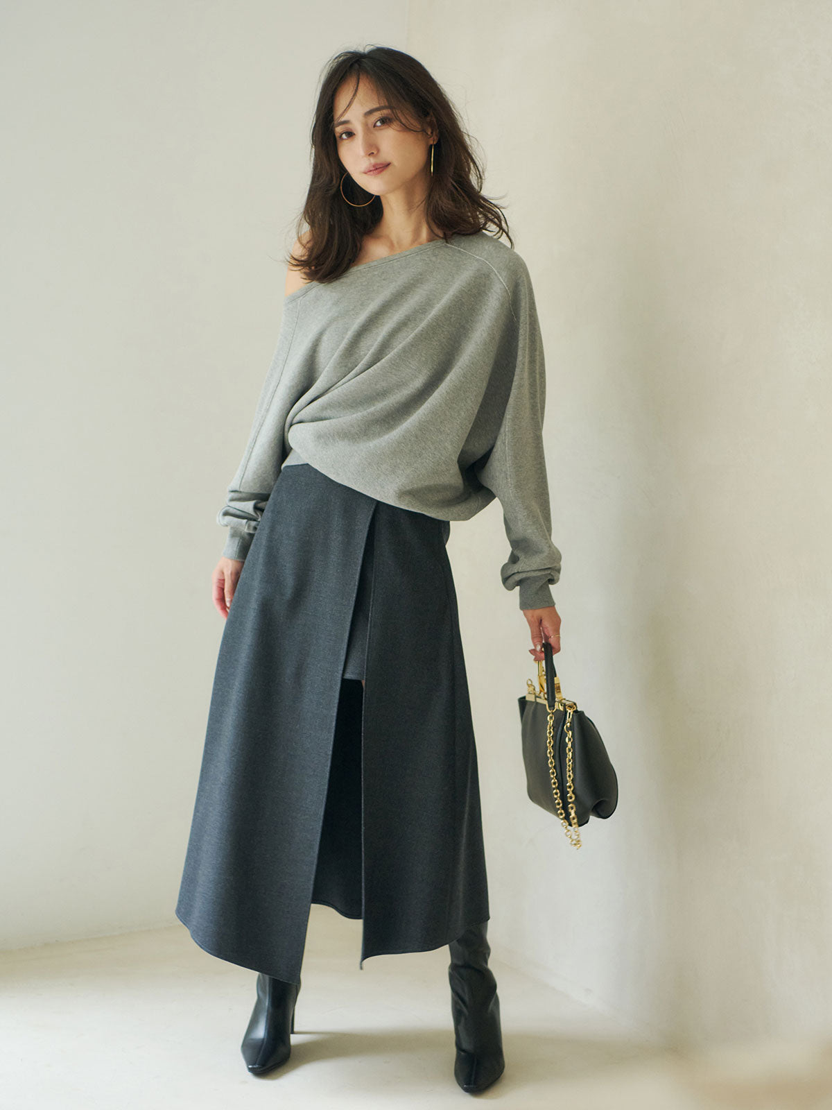 MODEL:160cm COLOR:GREY SIZE:1