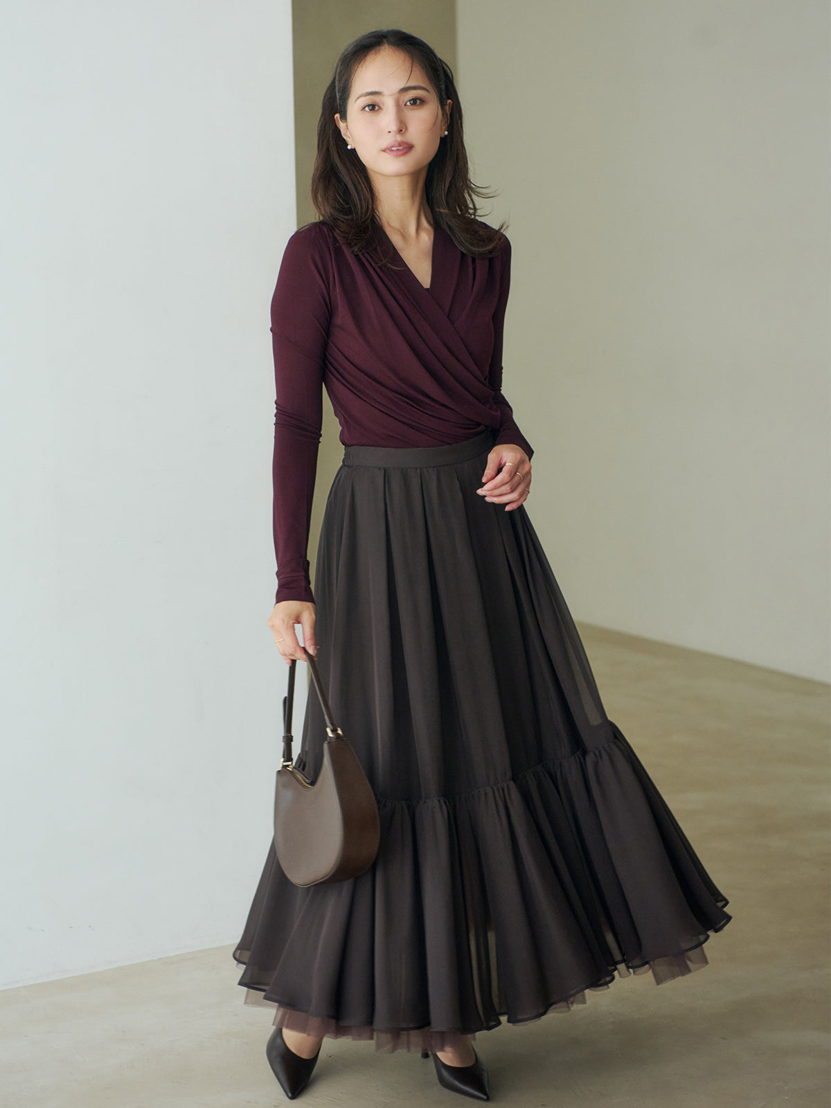 MODEL:160cm COLOR:BROWN SIZE:1