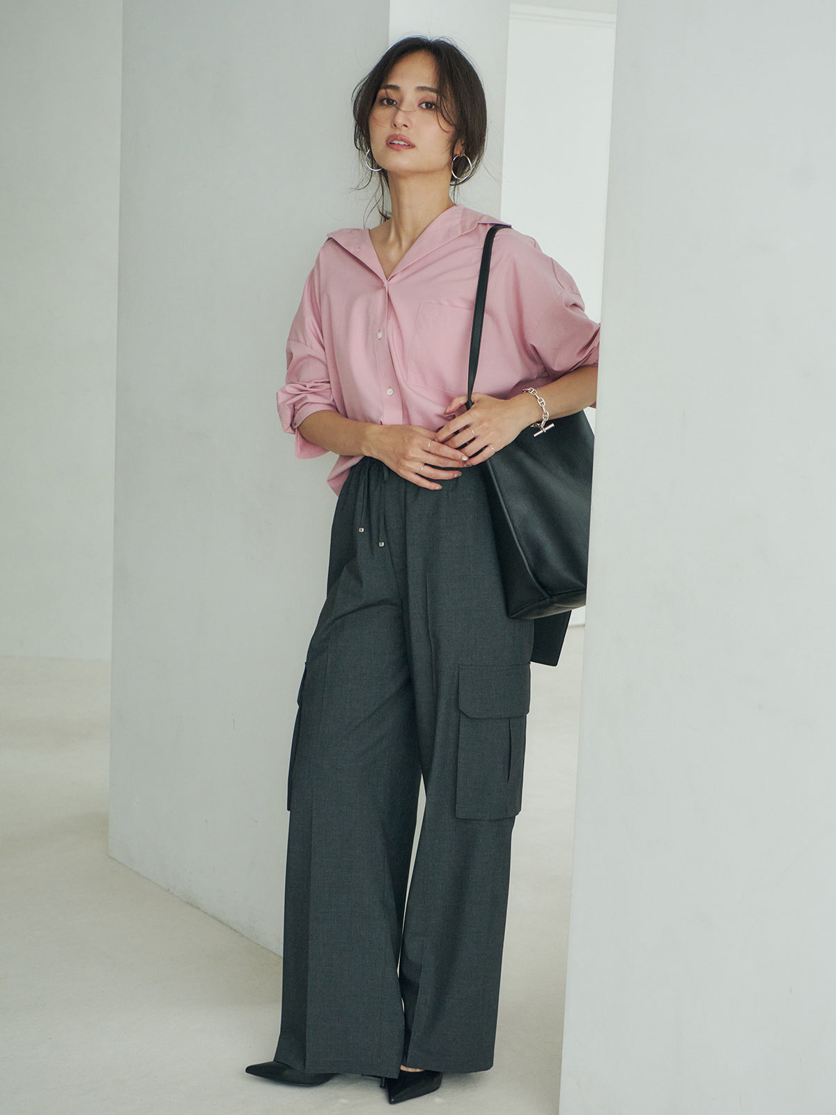 MODEL:160cm COLOR:CHARCOAL GREY SIZE:1