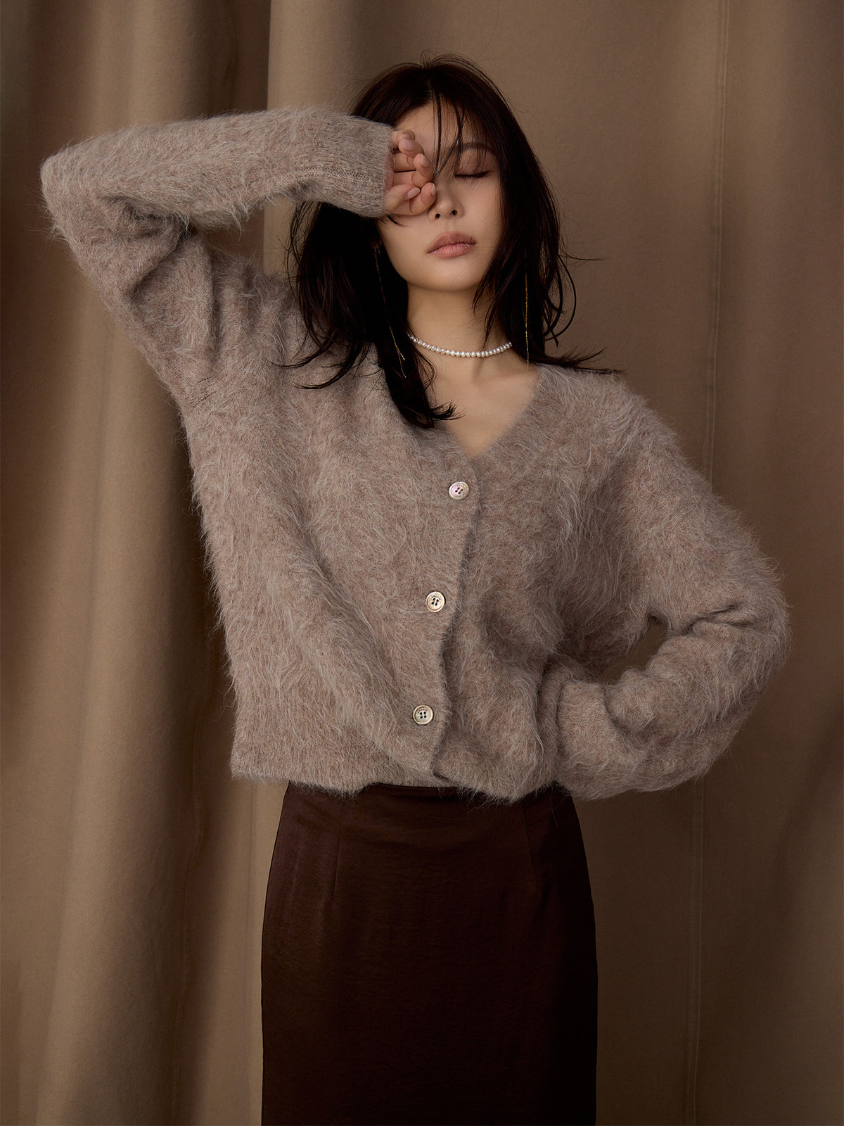 MODEL:164cm COLOR:BEIGE SIZE:F