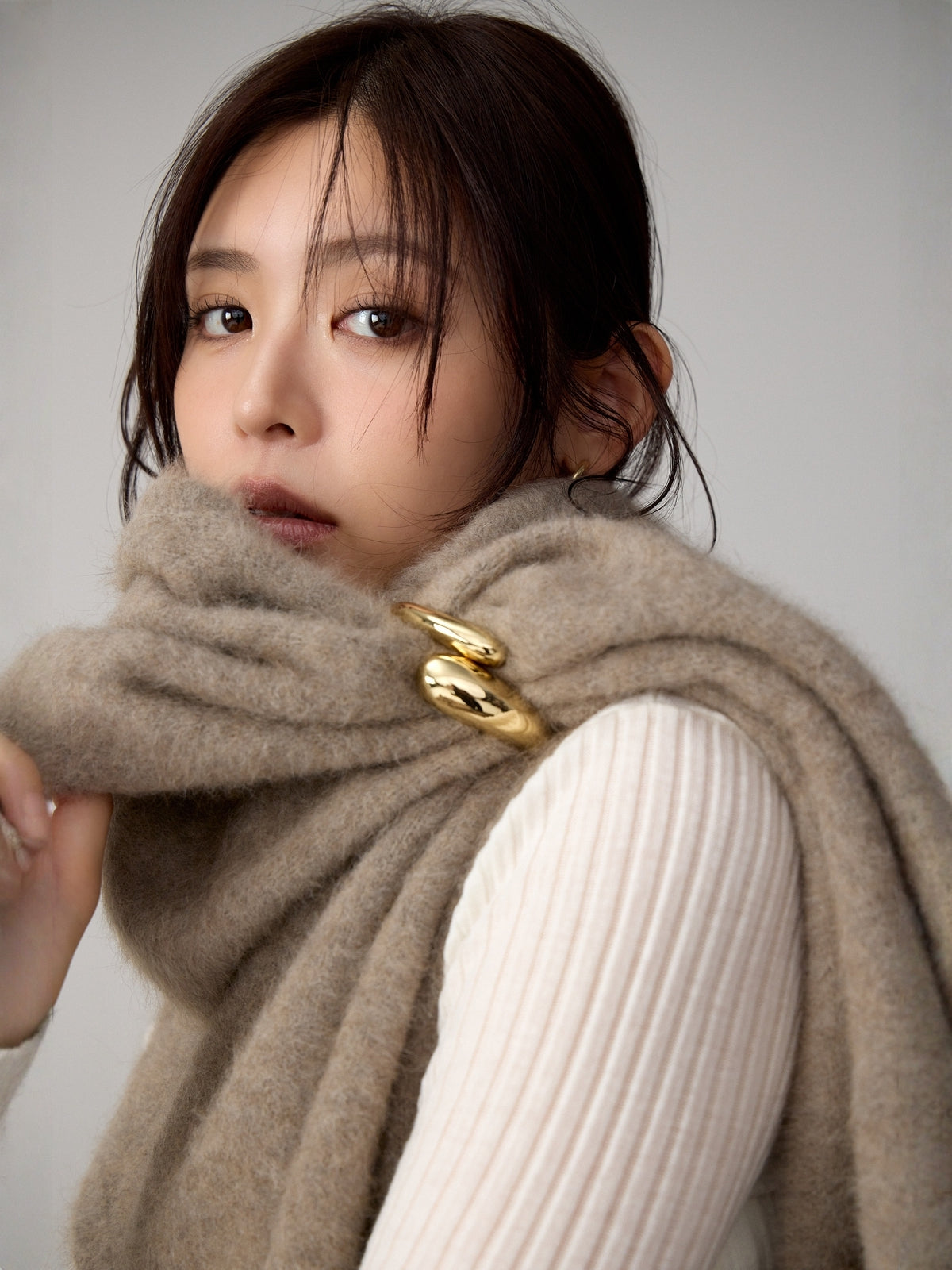 MODEL:164cm COLOR:BEIGE SIZE:F