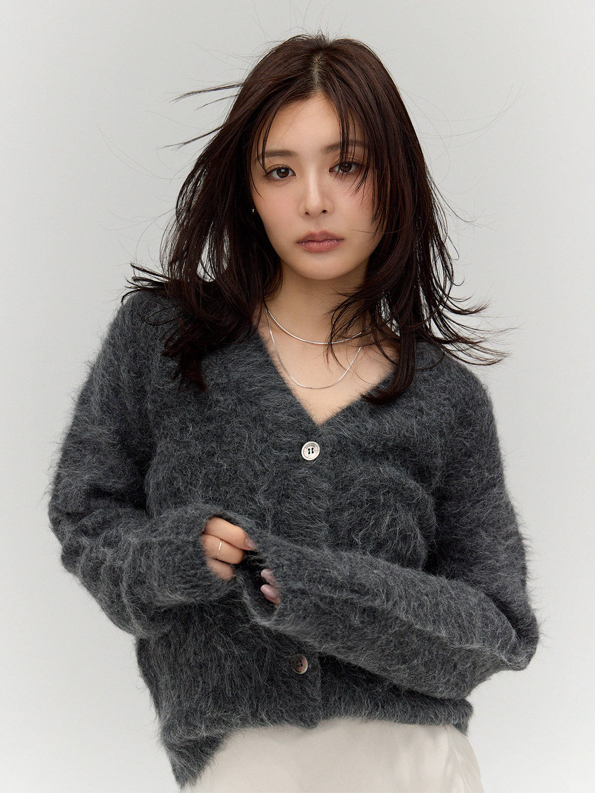 MODEL:164cm COLOR:GREY SIZE:F