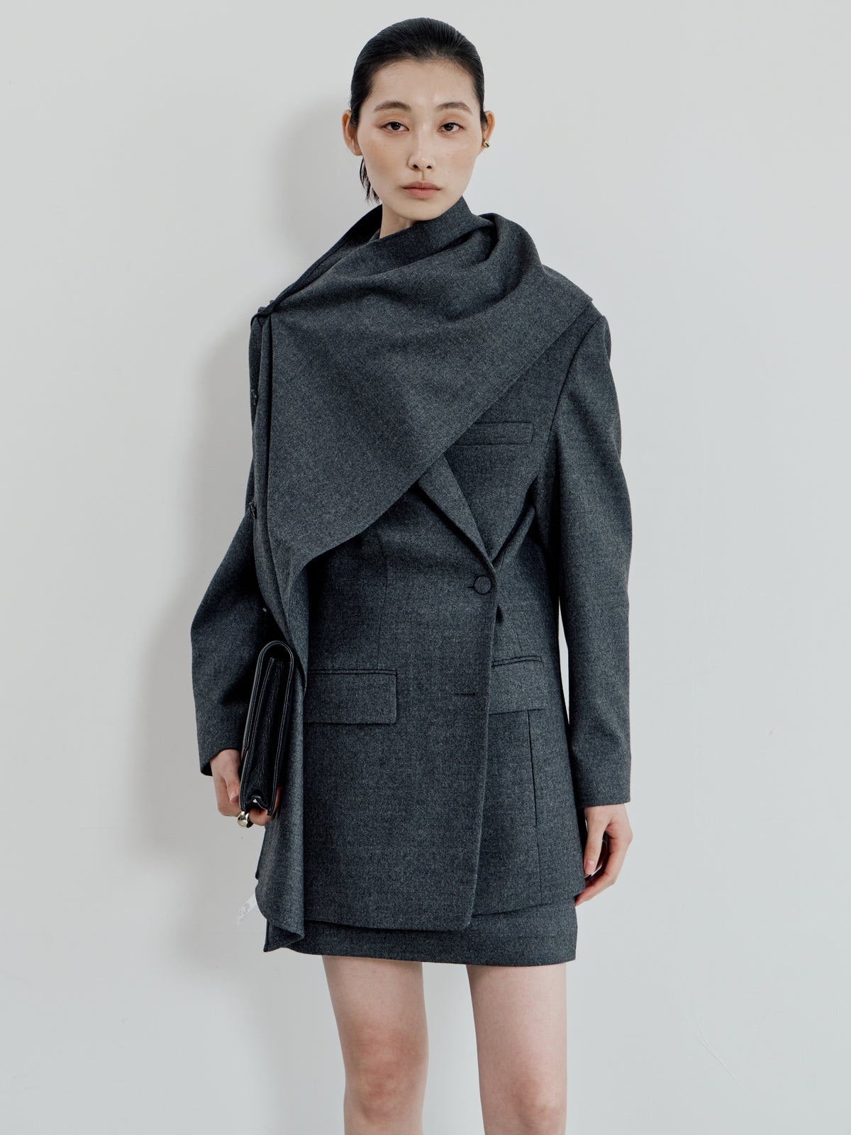 【BLOSSOM×ánuans】BUTTON MUFFLER