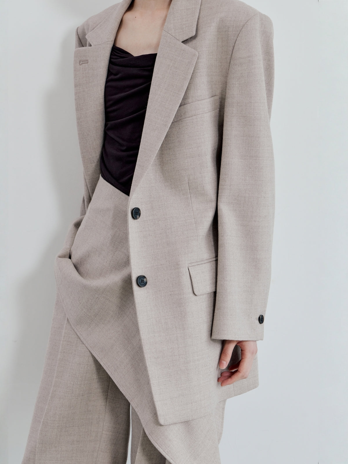 【BLOSSOM×ánuans】STRAIGHT PANTS