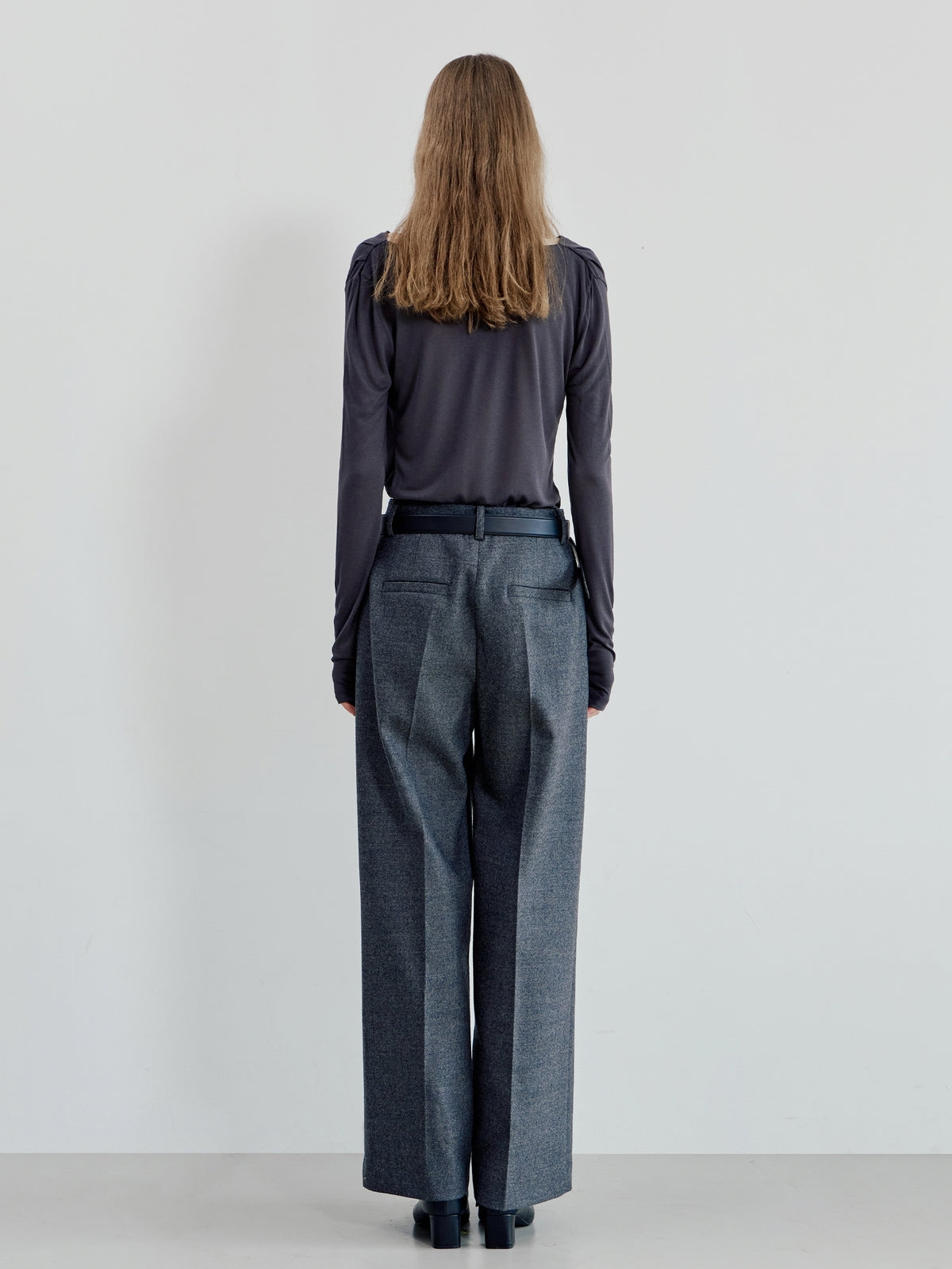 【BLOSSOM×ánuans】STRAIGHT PANTS
