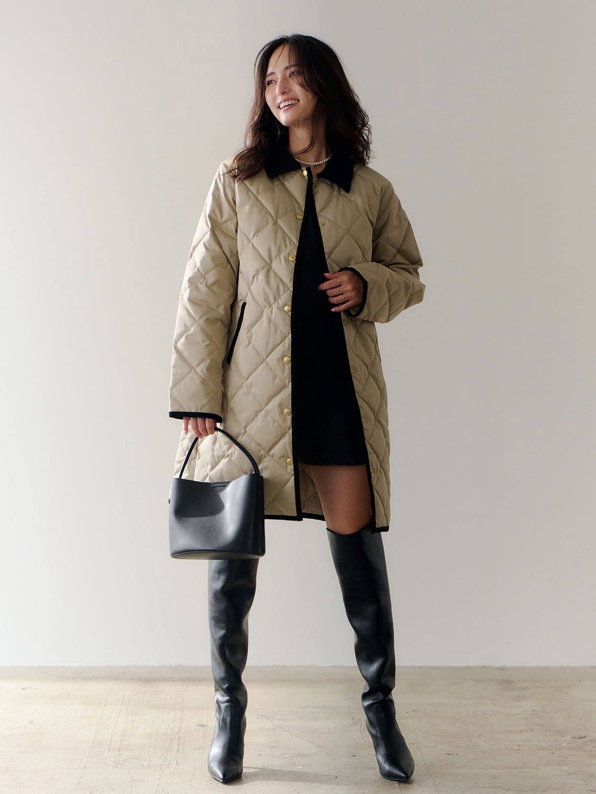 MODEL:160cm COLOR:BEIGE SIZE:F