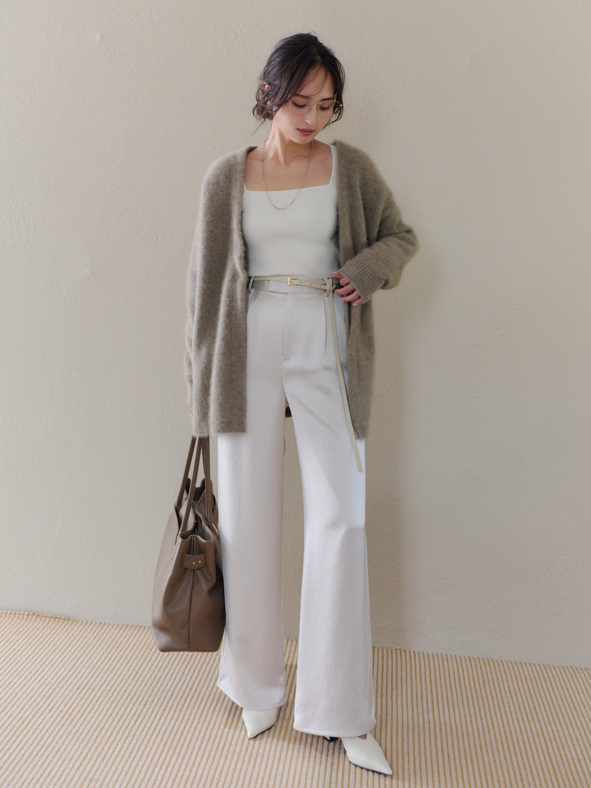 MODEL:160cm COLOR:ECRU SIZE:1