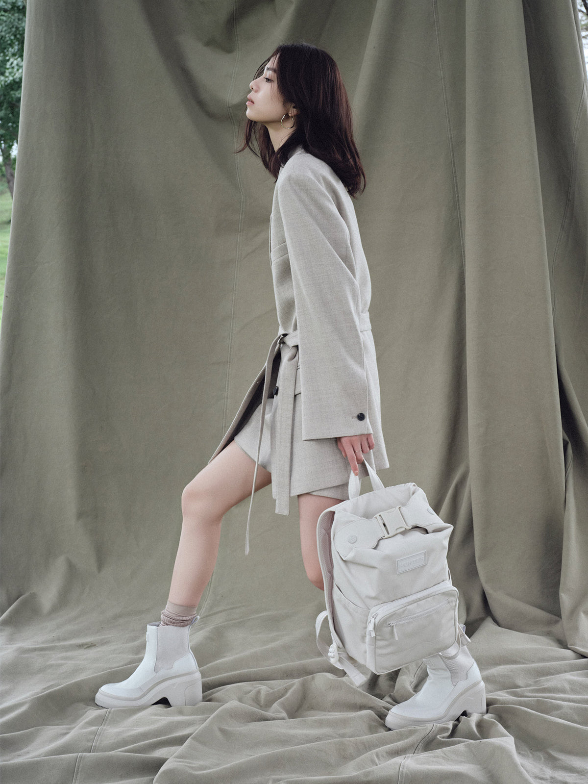 【HUNTER for anuans】NYLON PIONEER MEDIUM TOPCLIP BACKPACK