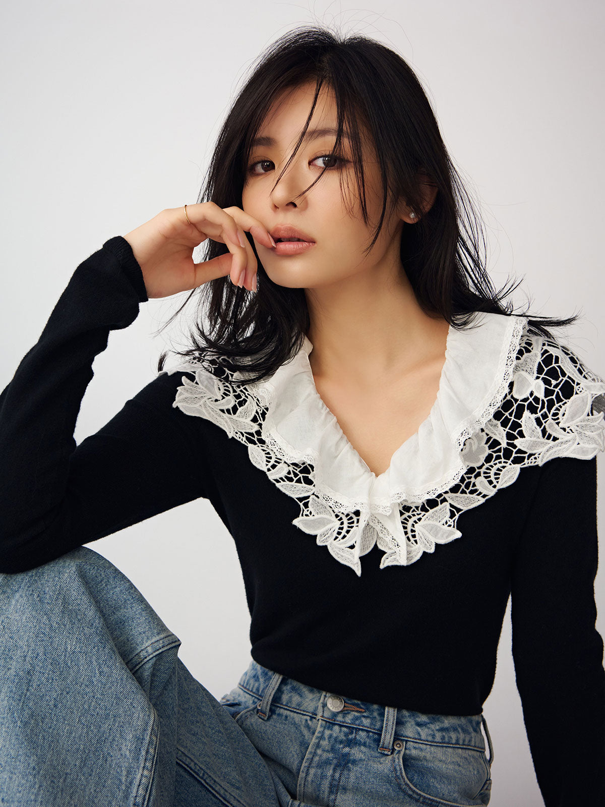 MODEL:164cm COLOR:BLACK SIZE:F