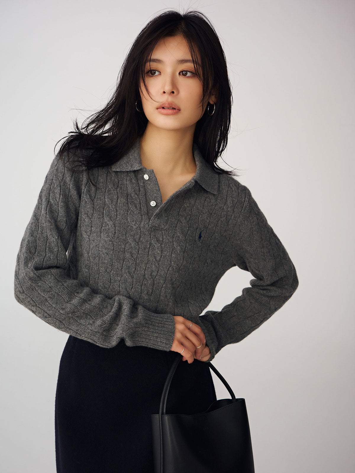 MODEL:164cm COLOR:GREY SIZE:F