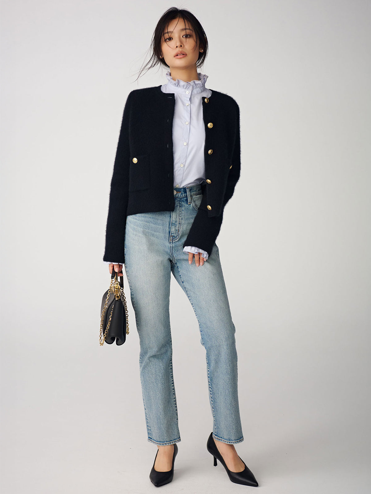 슬림 스트레이트 데님