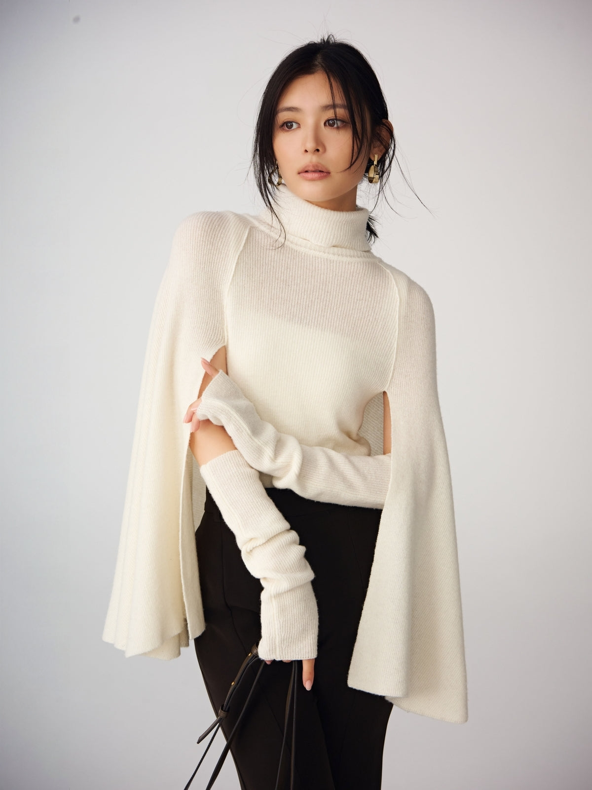 MODEL:164cm COLOR:IVORY SIZE:F