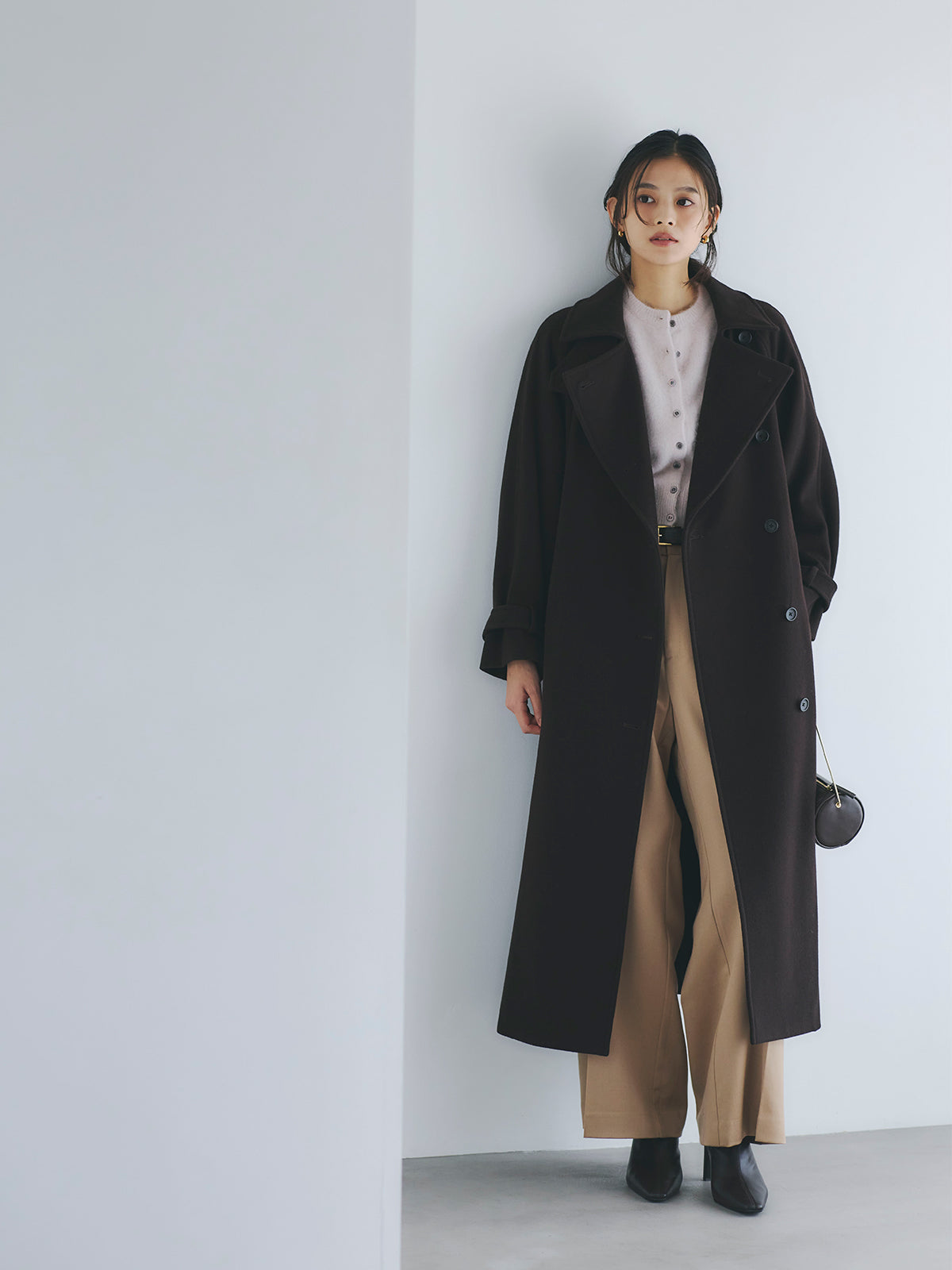 ウールトレンチコート