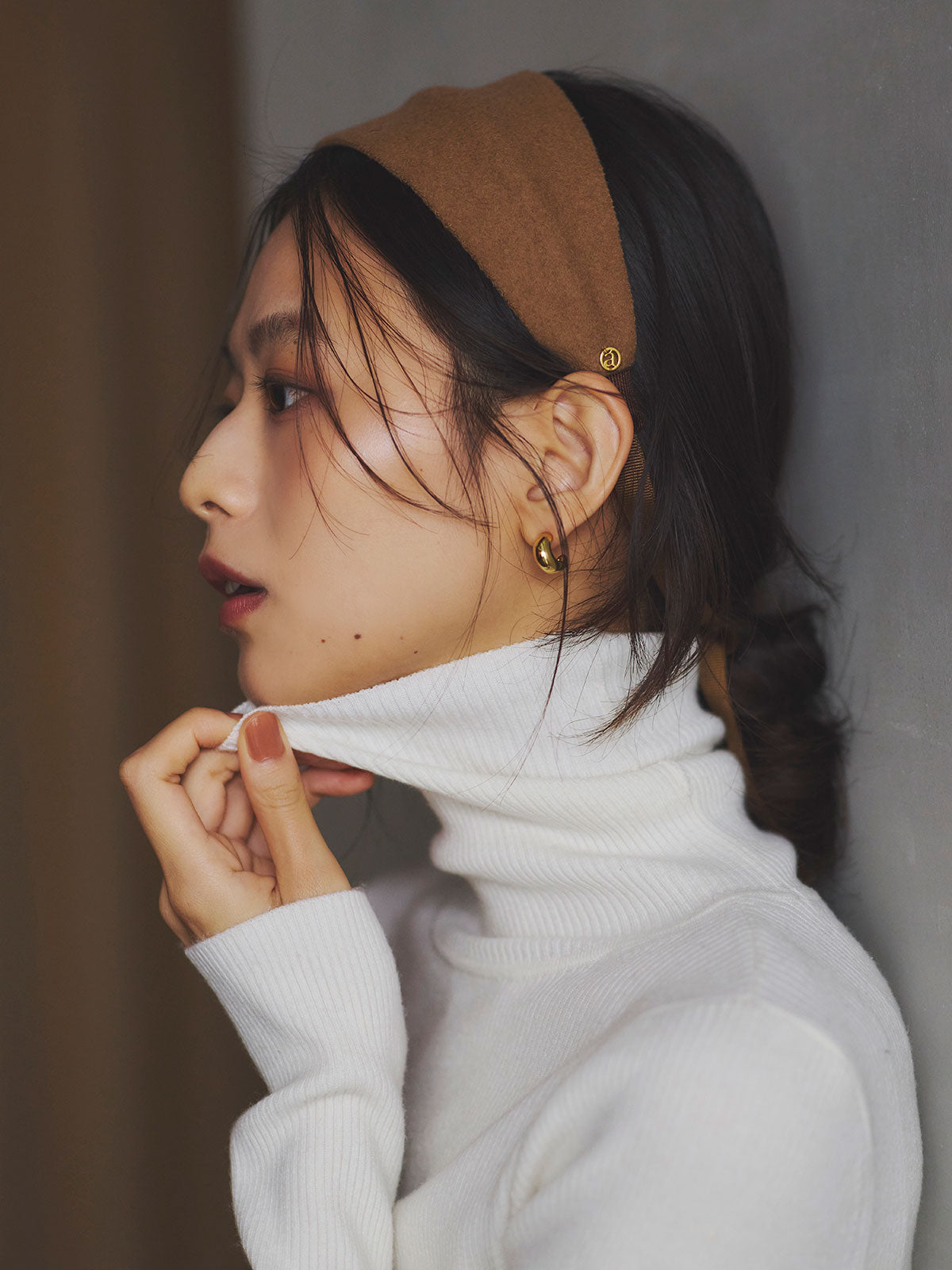 クラシカルウールカチューシャ