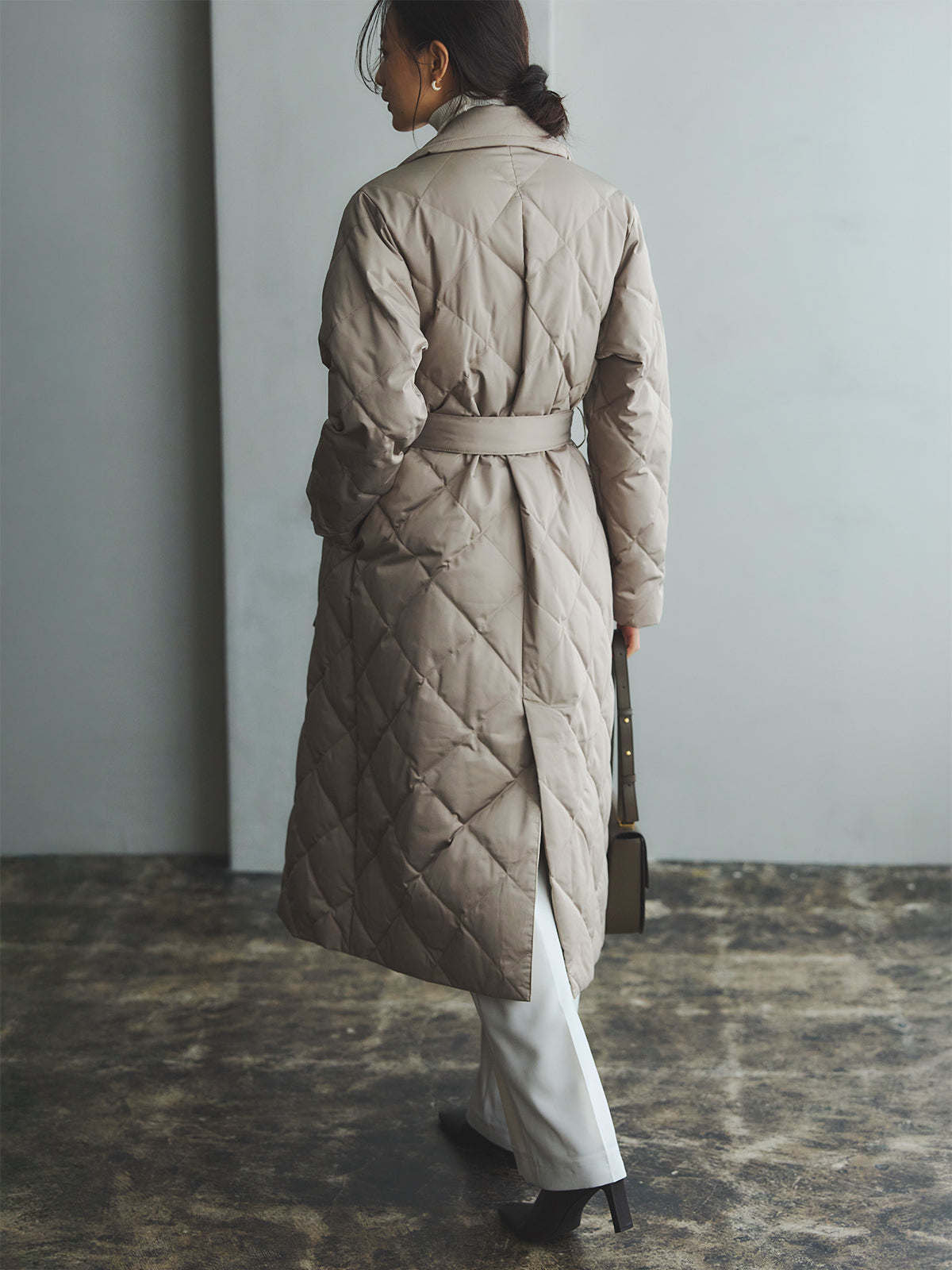 TAION×anuans】チェスターロングダウン