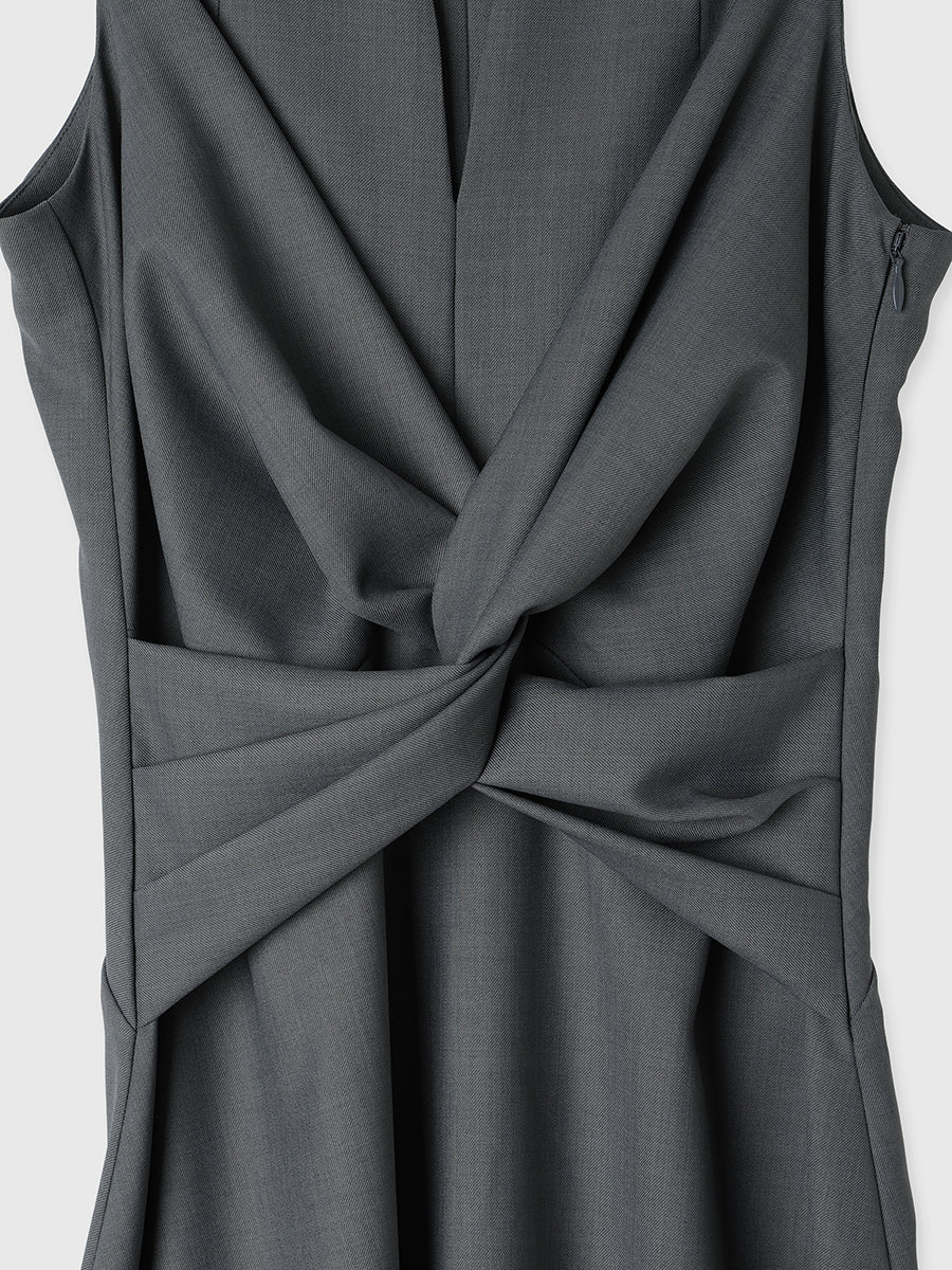 ツイストギャザーワンピース