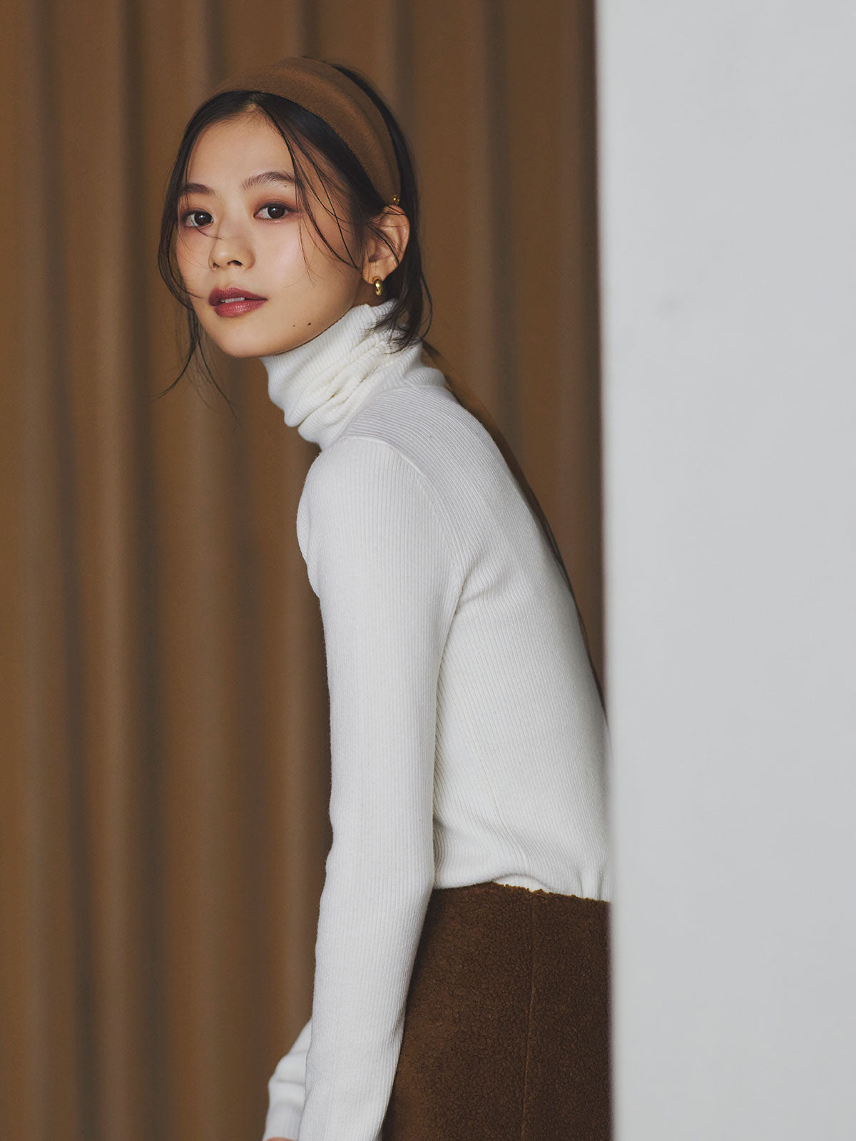 クラシカルウールカチューシャ