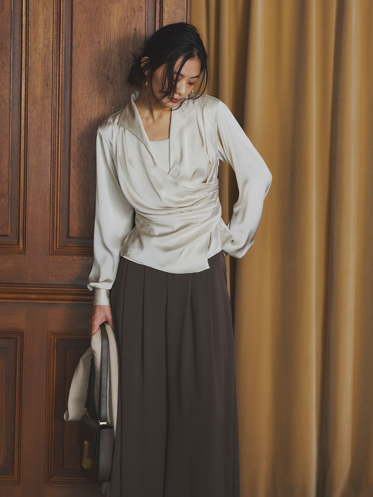 アニュアンス　新品未使用　ブラウス　トップス 長袖 ánuans 公式サイト｜Shirt / Blous シャツ／ブラウス