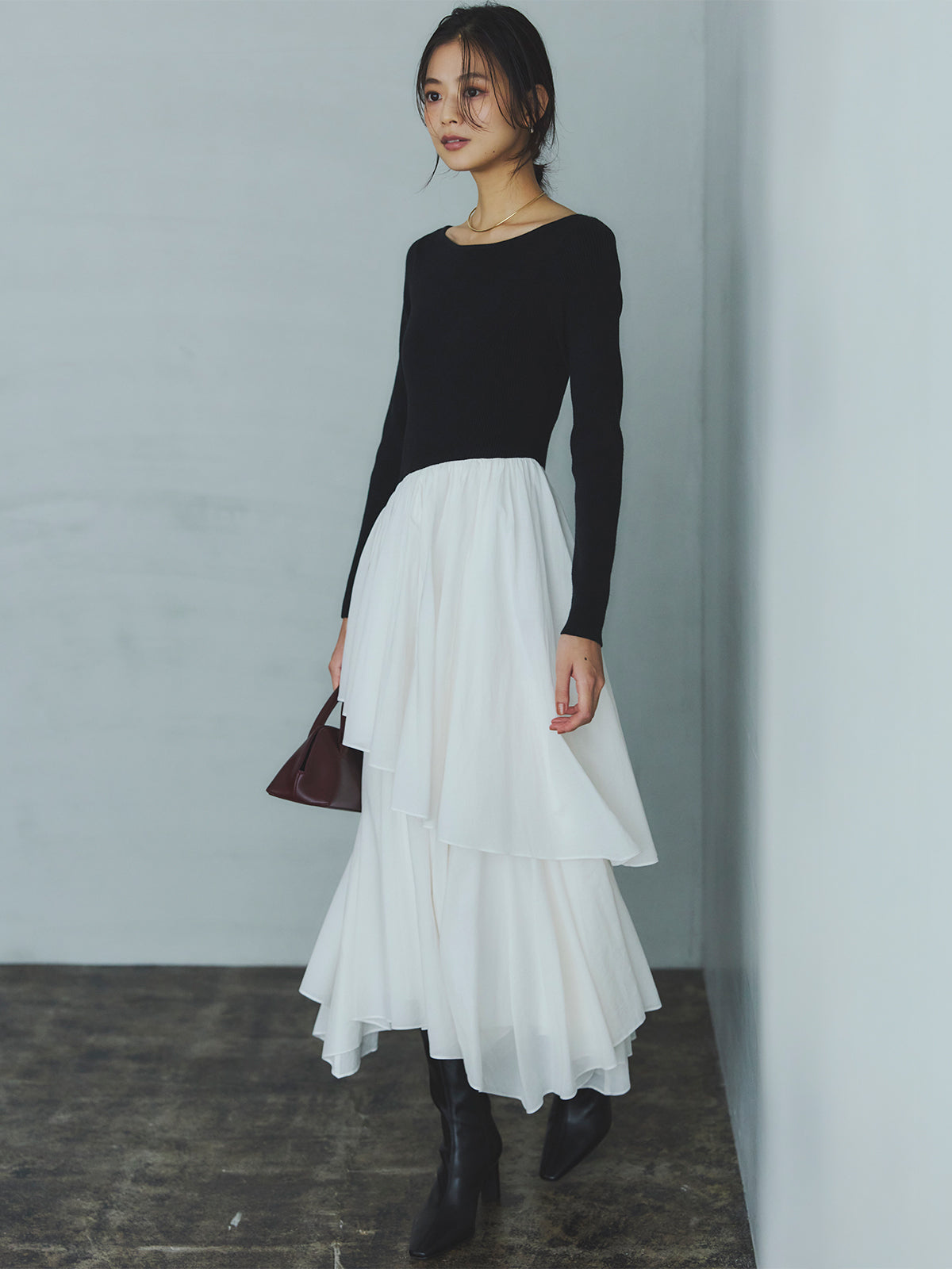 ánuans 公式サイト｜Knit one-piece ニットワンピース