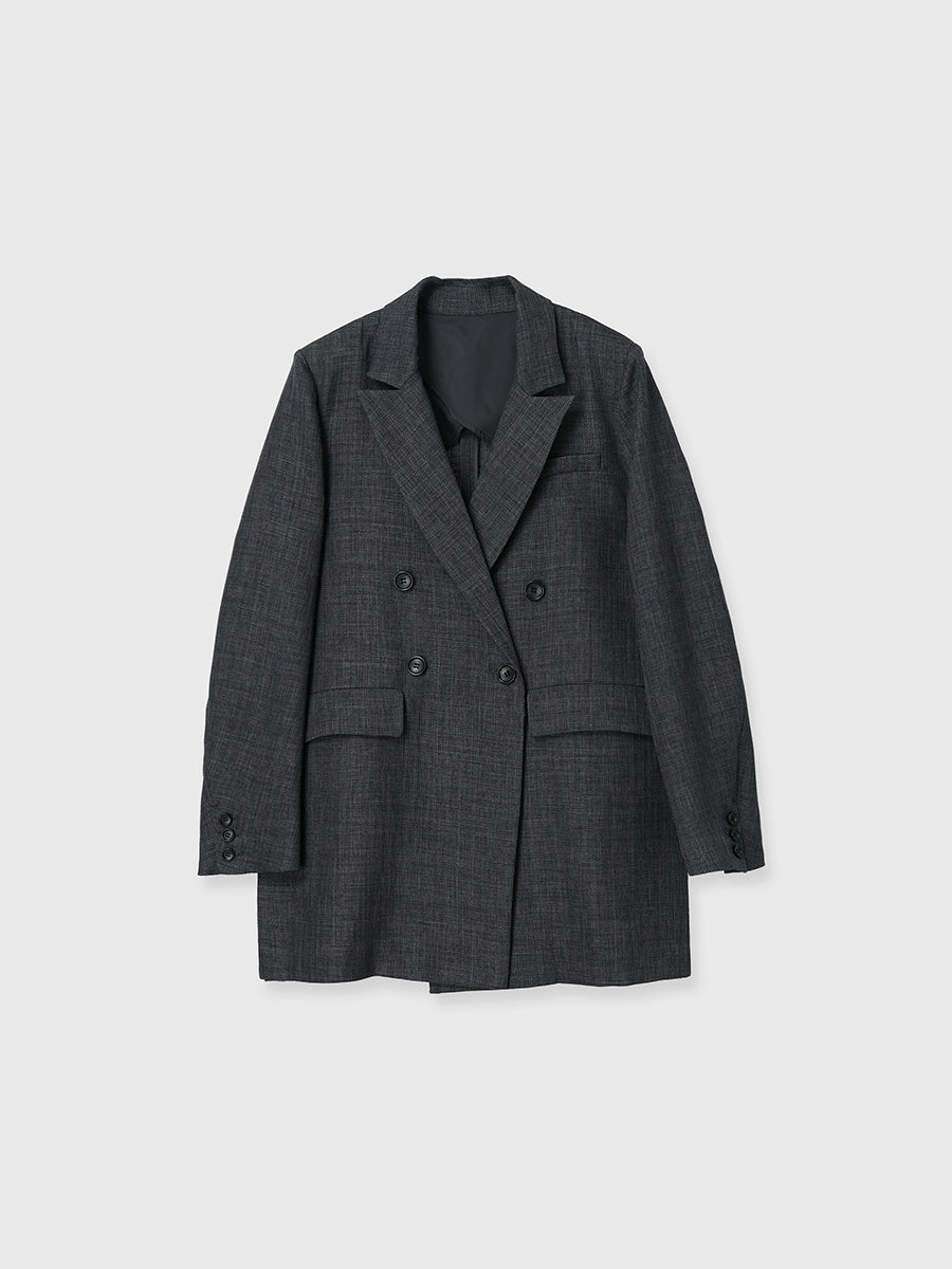 メッシュロングスリットジャケット
