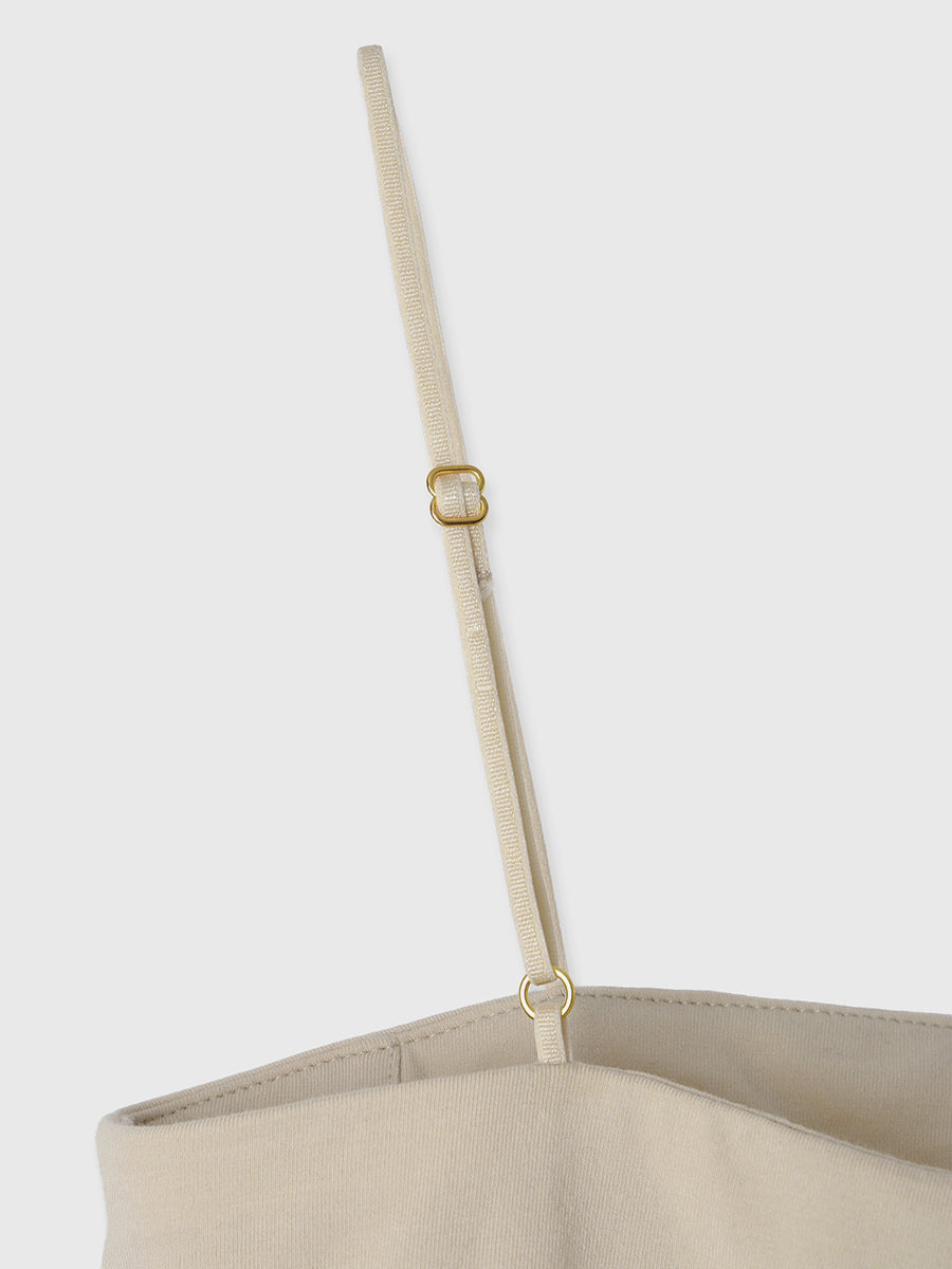 カップインキャミソールベアトップ