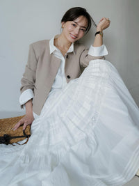 Director:154cm COLOR:BEIGE SIZE:1