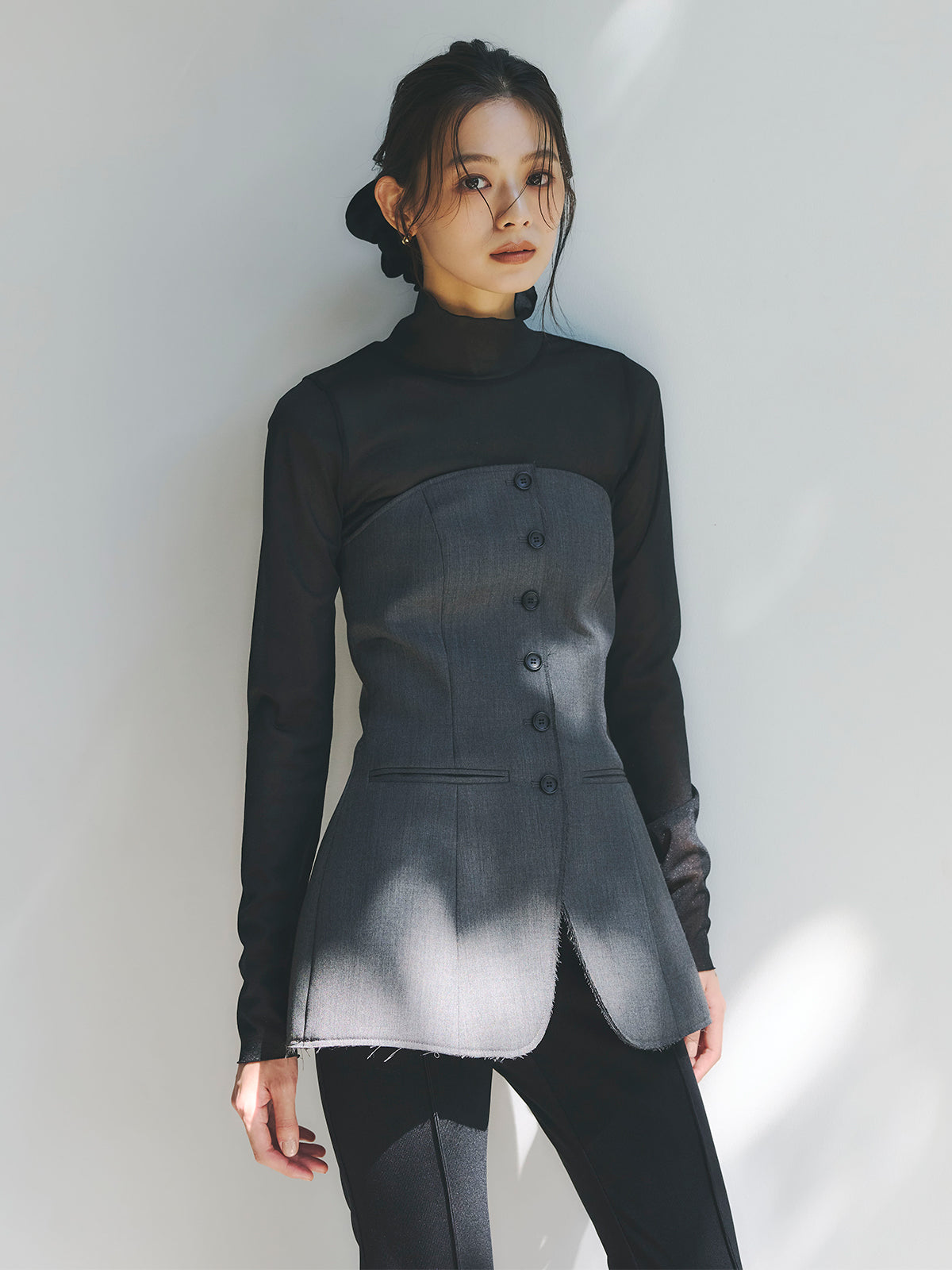 スリムフィットストレッチパンツ