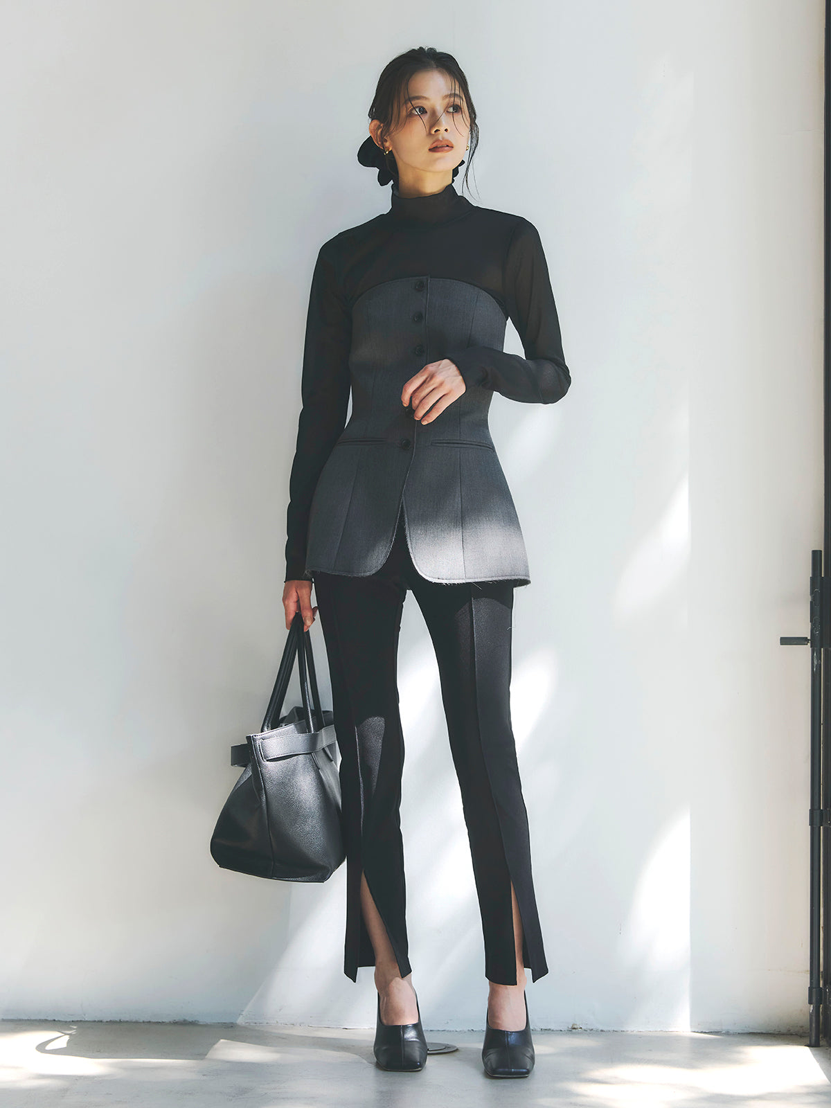 スリムフィットストレッチパンツ