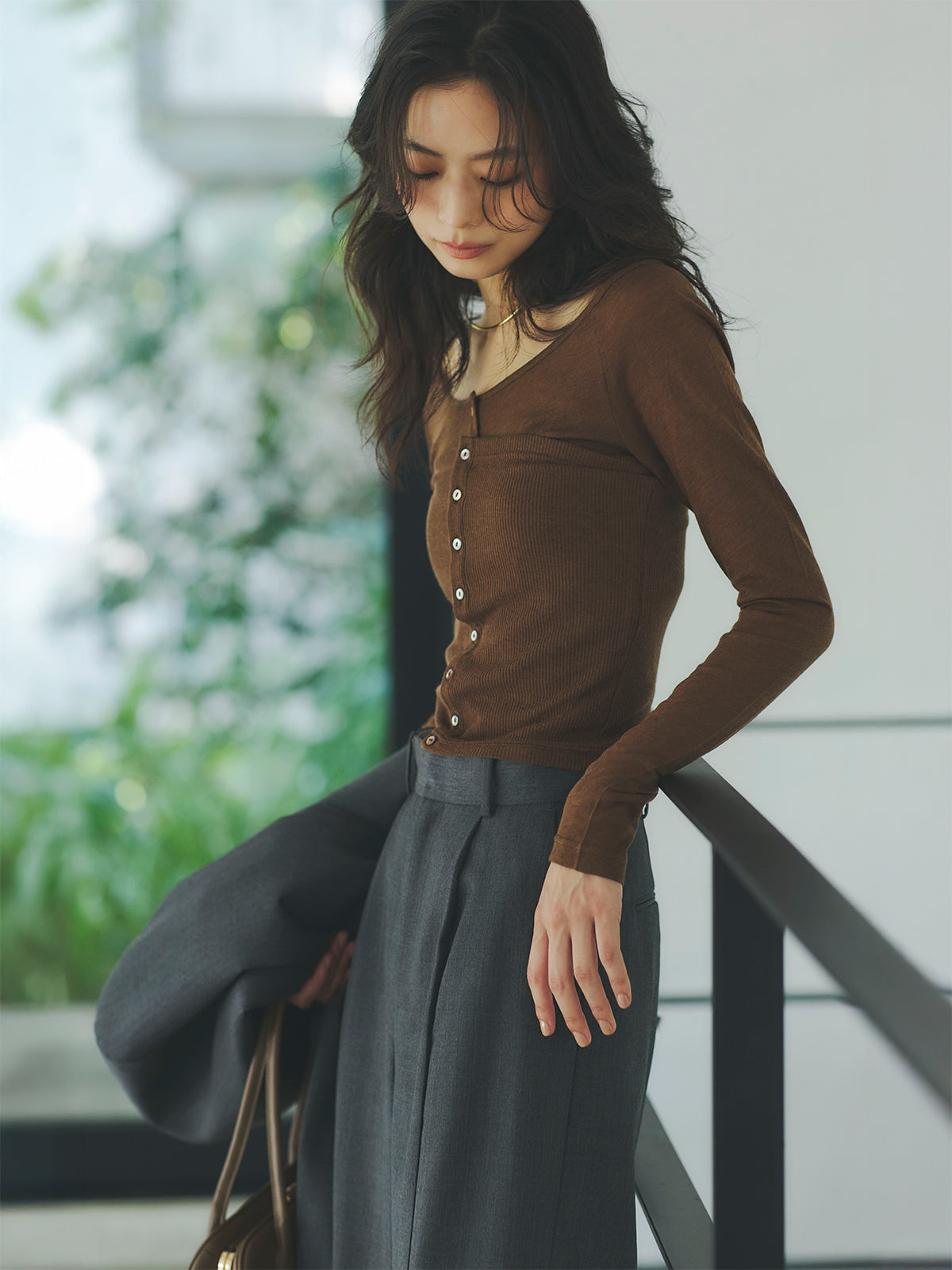 シアーウールレイヤリングトップス シアーウールレイヤリングトップス