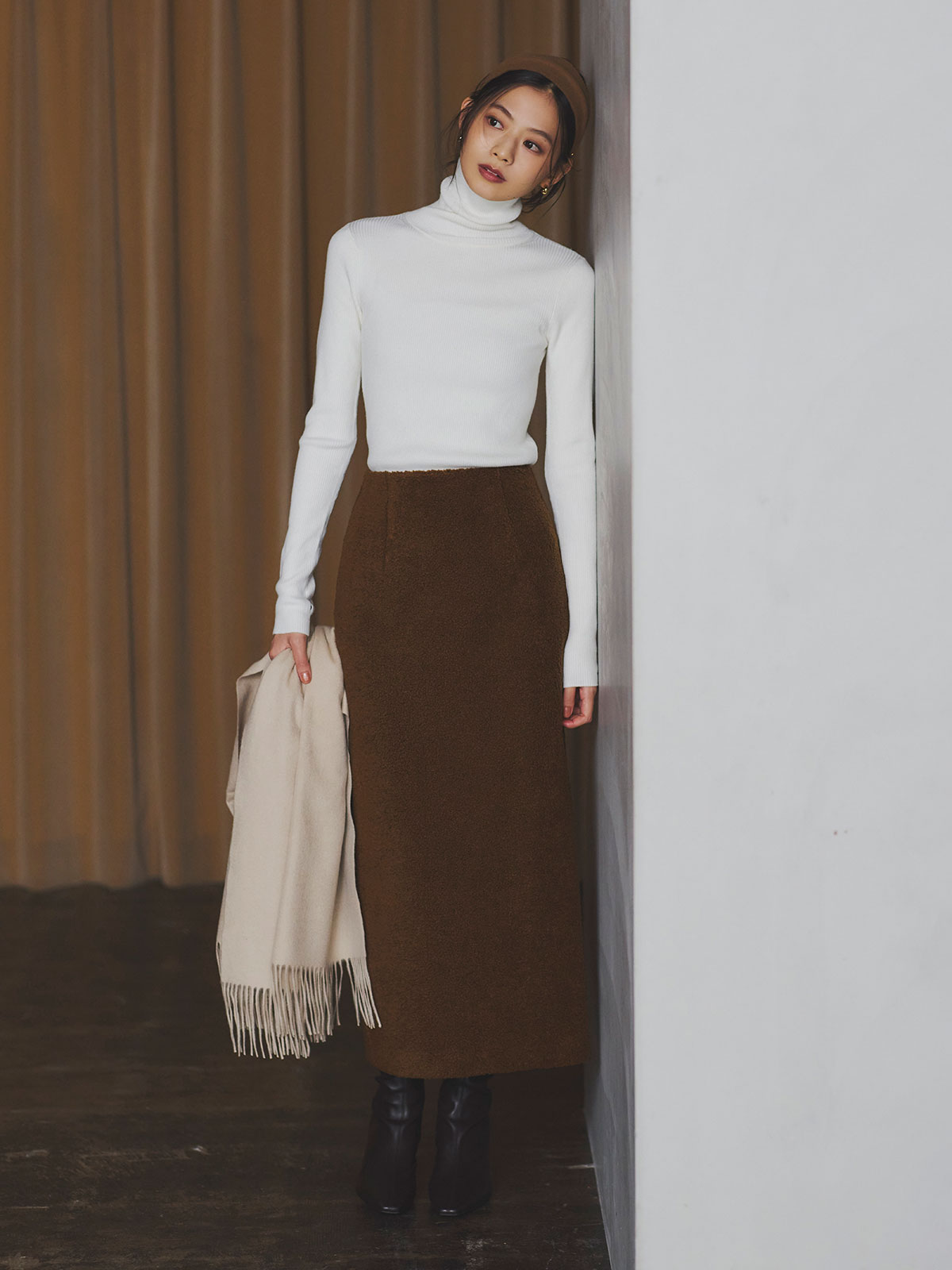 クラシカルウールカチューシャ