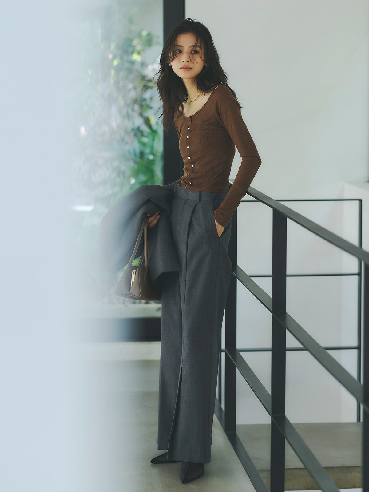 【新品タグ有】シアーウールレイヤリングトツプス シアーウールレイヤリングトップス