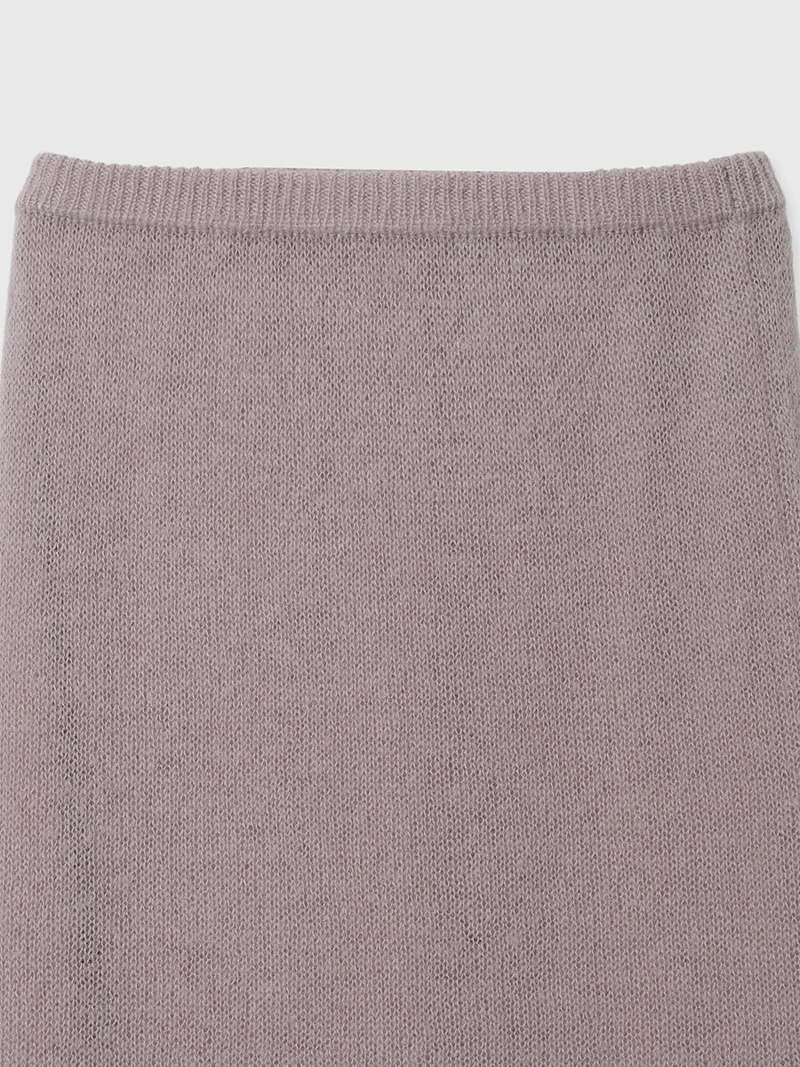 モヘアナロースカート