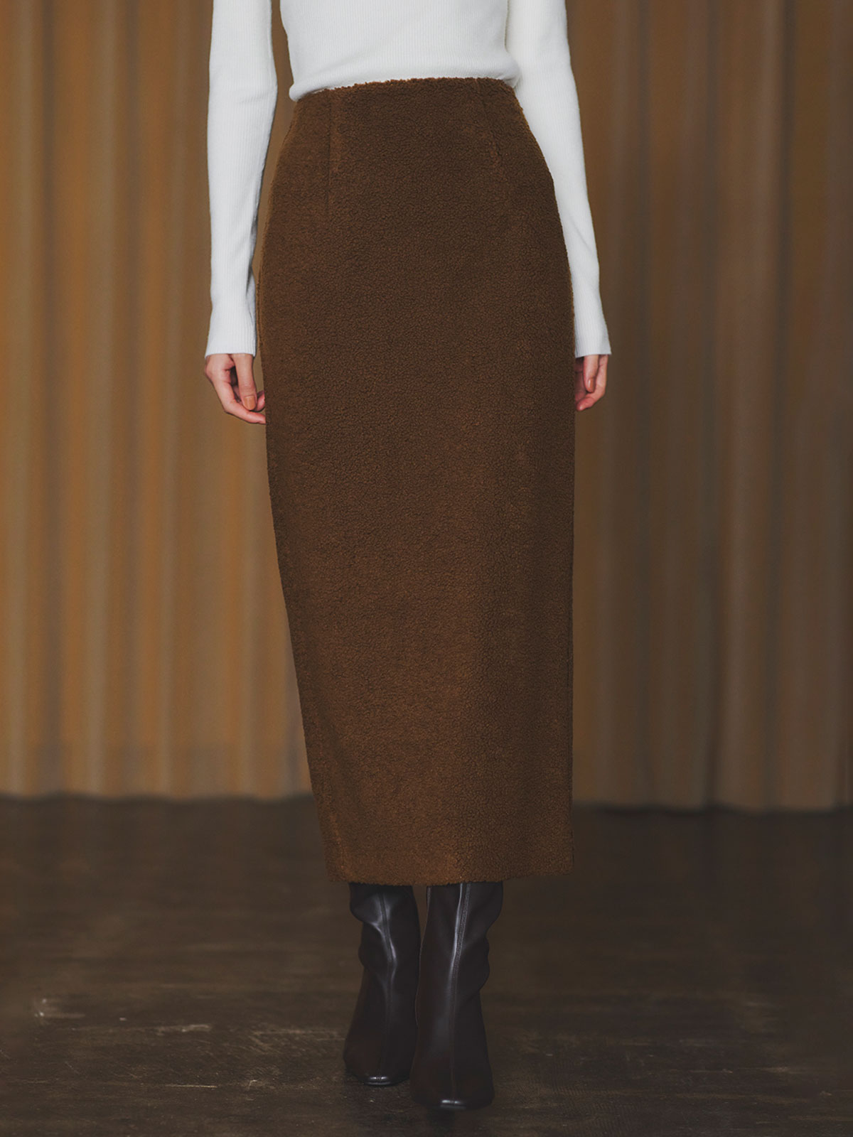 ボアタイトスカート