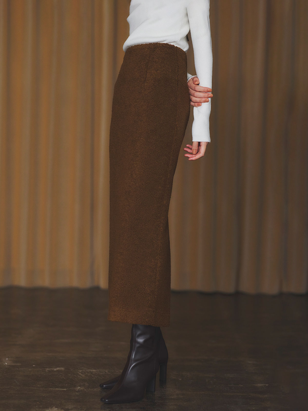 ボアタイトスカート