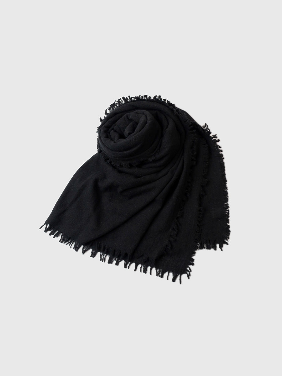 【ASAUCE MELER】ファインラムエアリーソリッドウールストール