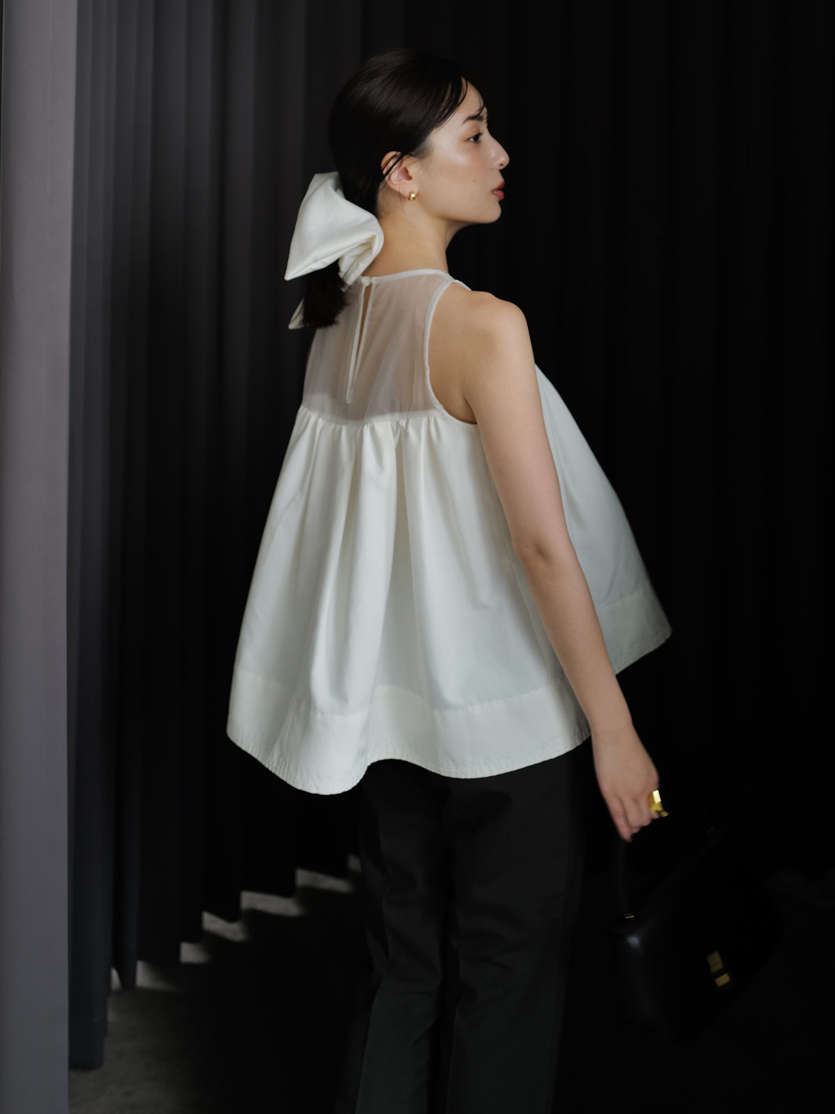 スーチングセミフレアパンツ